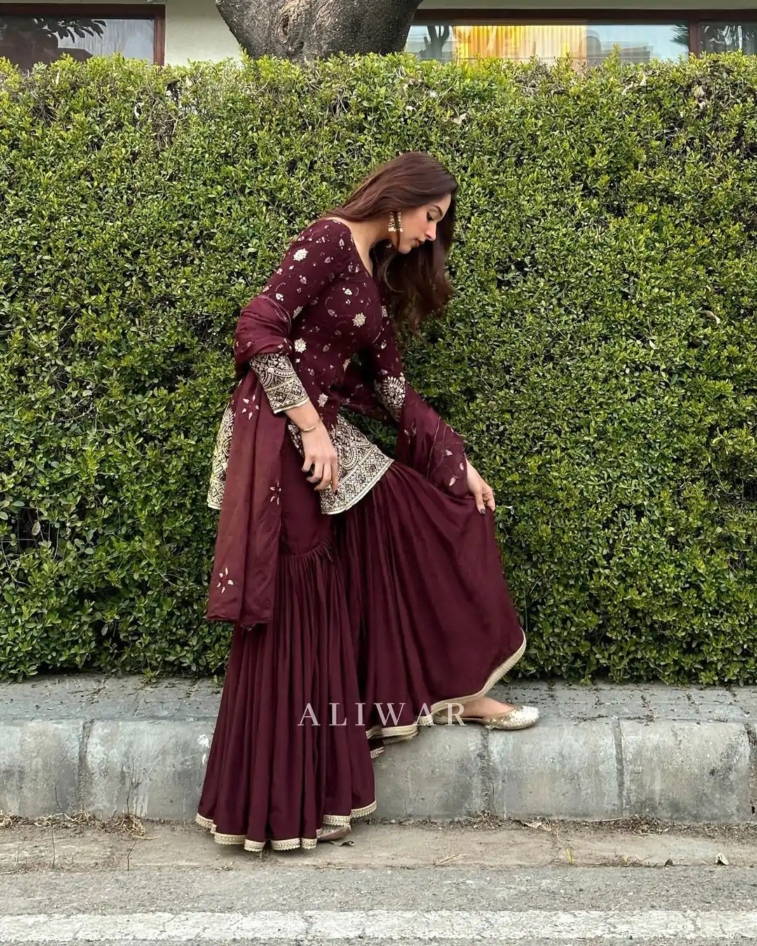 SSR 470 Maroon Color Georgette Embroidery Sequence Salwar Suit Wedding, Party, Festive, Events Expected Delivery 4-6 Working Days @ 1949/- Only | Salwar suit, Casual Suits, Creative suits, Designer Suits, Party Wear Suits, Straight Suits