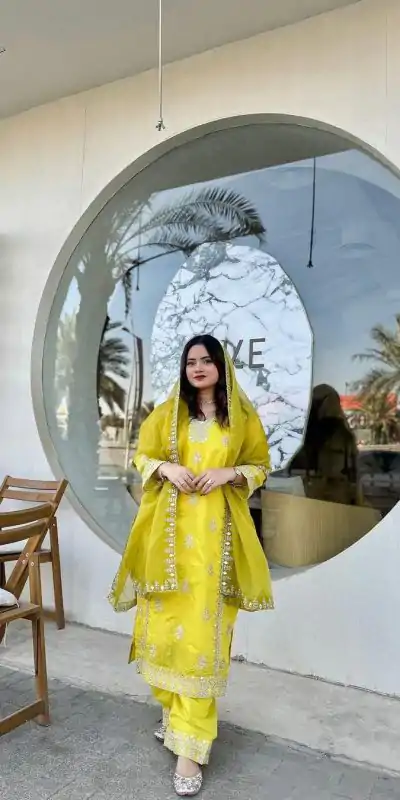 LG 1758 Yellow color Raj wadi Silk Cording Embroidery Salwar Suit Casual, Wedding, Party, Festive, Events . Expected Delivery  4-6 Working Days @1999/- | Salwar suit, Casual Suits, Creative suits, Designer Suits, Palazzo Suits, Party Wear Suits, Patiala Suits, Straight Suits