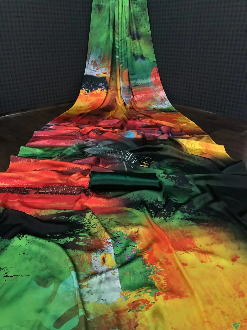 Veechis ANOKHI Rainbow Color Heavy Devsena Soft Silk Beautiful Digital Printed Saree Casual, Party Festive, Events. Expected Delivery 4-6 Working Days @1499 | Designer Sarees, Embroidered Sarees, Sarees, Bollywood Sarees, Creative Sarees, Modern Digital sarees, Party Wear Sarees