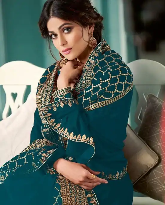 FC ASHIRWAD 8338 Blue Color Georgette Embroidery Sequence Sharara Suit Wedding, Party, Festive Expected Delivery 4-6 Working Days  @2549/- | Casual Suits, Jump Suits, Salwar suit, Creative suits, Designer Suits, Palazzo Suits, Party Wear Suits, Patiala Suits, Straight Suits