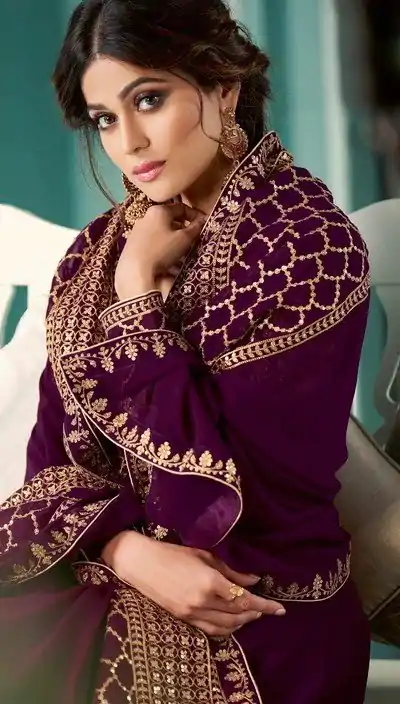FC ASHIRWAD 8338 Purple Color Georgette Embroidery Sequence Sharara Suit Wedding, Party, Festive Expected Delivery 4-6 Working Days  @2549/- | Casual Suits, Jump Suits, Salwar suit, Creative suits, Designer Suits, Palazzo Suits, Party Wear Suits, Patiala Suits, Straight Suits