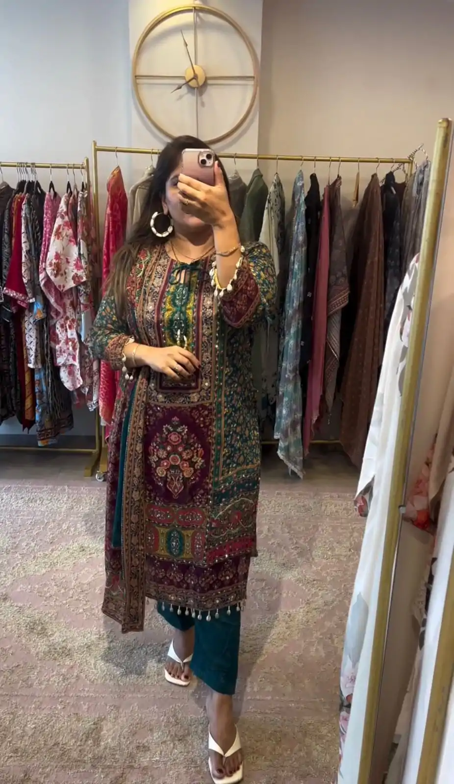 SSR 475 Blue Color Georgette Digital Printed Mirror Handwork Salwar Suit Wedding, Party, Festive, Events Expected Delivery 4-6 Working Days @ 1849/- | Casual Suits, Jump Suits, Salwar suit, Creative suits, Designer Suits, Palazzo Suits, Party Wear Suits, Patiala Suits, Straight Suits