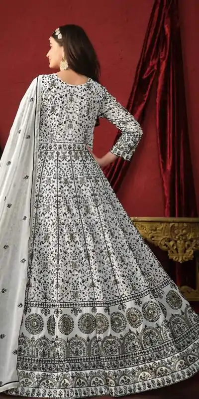 FC DANI 2911 White  Color Vaishnavi Net Embroidery Salwar Suit Wedding, Party, Festive events, Expected Delivery  4-6 Working Days @3399 | Casual Suits, Salwar suit, Creative suits, Designer Suits, Palazzo Suits, Party Wear Suits, Patiala Suits, Straight Suits