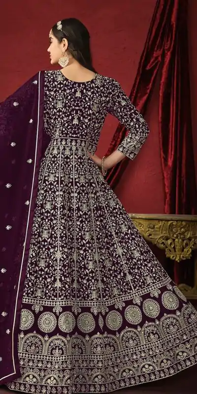 FC DANI 2911 Wine Color Vaishnavi Net Embroidery Salwar Suit Wedding, Party, Festive events, Expected Delivery  4-6 Working Days @3399 | Casual Suits, Salwar suit, Creative suits, Designer Suits, Palazzo Suits, Party Wear Suits, Patiala Suits, Straight Suits