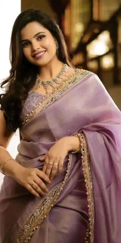 BT 3106 Purple Color Silver Tissue Silk Embroidery Sequence Saree Casual, Party Wear, Traditional Wear, Wedding Wear, Events Etc.@1999/- | Designer Sarees, Sarees, Bollywood Sarees, Creative Sarees, Ethnic Saree, Modern Digital sarees, Party Wear Sarees