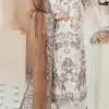 FC 123 White & Coffee Color Georgette Embroidery Salwar Suit Wedding, Party, Festive events, Expected Delivery  4-6 Working Days @2049 | Casual Suits, Salwar suit, Creative suits, Designer Suits, Palazzo Suits, Party Wear Suits, Patiala Suits, Straight Suits
