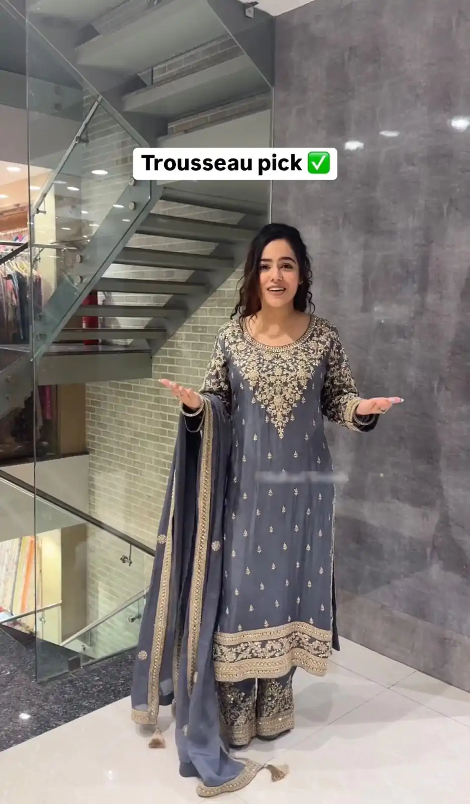 SSR 477 Cement Color Chinnon Silk Embroidery Sequence Salwar Suit Wedding, Party, Festive, Events Expected Delivery 4-6 Working Days @ 2099/- | Casual Suits, Jump Suits, Salwar suit, Creative suits, Designer Suits, Palazzo Suits, Party Wear Suits, Patiala Suits, Straight Suits