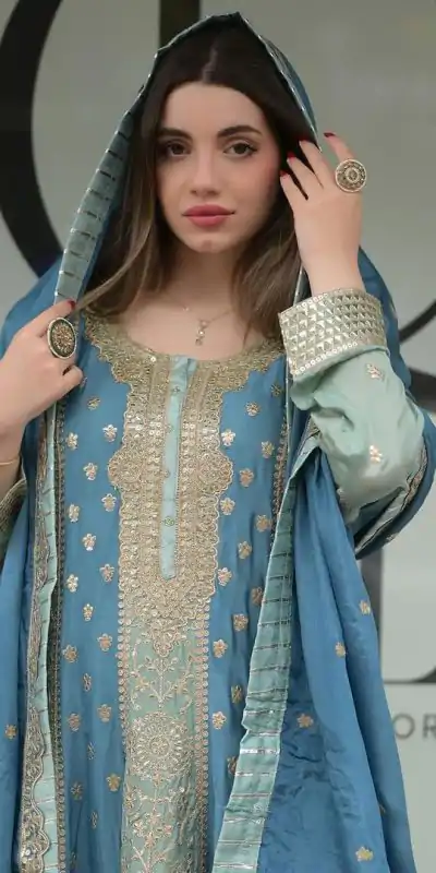 KF 1649 Firozi Color Georgette Sequences Embroidered Salwar Suit Wedding, Party, Festive, Events Etc. Expected Delivery 4-6 Working Days @2999/-Only | Casual Suits, Salwar suit, Creative suits, Designer Suits, Palazzo Suits, Party Wear Suits, Straight Suits