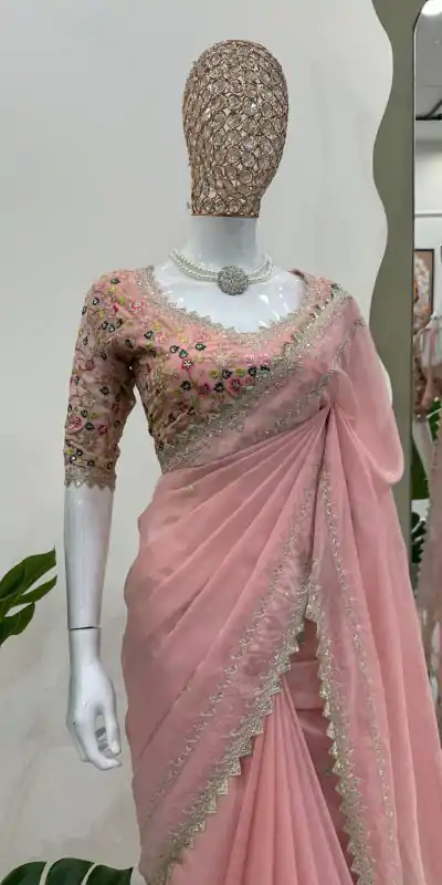 KD 497 Peach Color Tabby Silk Thread Sequence Salwar Suit Casual, Party, Wedding, Festive, Events Etc.  Expected Delivery 4-6 Working Days @2049/- | Casual Suits, Salwar suit, Creative suits, Designer Suits, Palazzo Suits, Party Wear Suits, Patiala Suits, Straight Suits