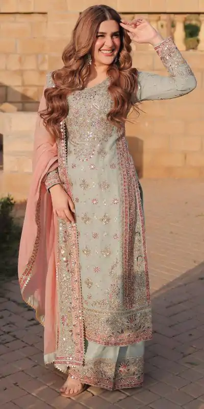 SRK 5176 Blue Color Georgette Embroidery Sequence Salwar Suit Wedding, Party, Festive, Events Expected Delivery 4-6 Working Days @ 1999/- | Casual Suits, Jump Suits, Salwar suit, Creative suits, Designer Suits, Palazzo Suits, Party Wear Suits, Patiala Suits, Straight Suits