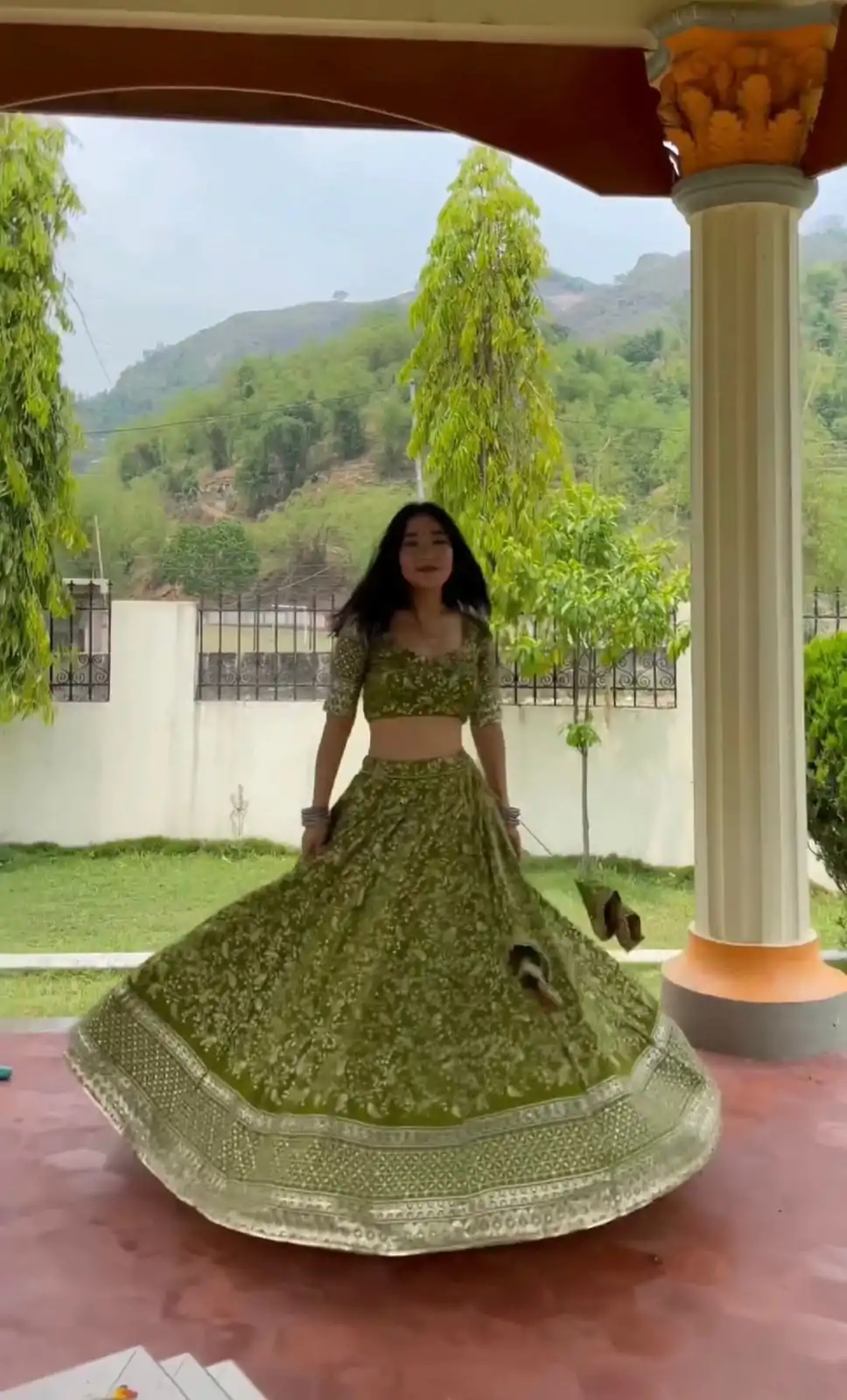 ZSR 3071 Green Color Georgette Embroidery Sequence Lehenga Choli Lehenga Choli Wedding, Party, Events Etc. Expected Delivery 4-6 Working Days 2299/- | Lehenga, Bollywood Lehenga, Creative Lehenga, Designer Lehenga, Embroidered Lehenga, Party Wear Lehenga