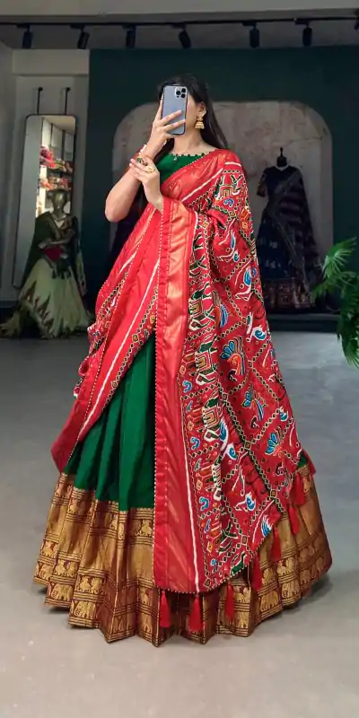 LNB 2040 Green Color Narayan Pet Zari Weaving Lehenga Choli Choli Festive Party Wedding, Events etc. Delivery 4-6 Working Days @1899/- | Lehenga, Bollywood Lehenga, Creative Lehenga, Designer Lehenga, Embroidered Lehenga, Party Wear Lehenga