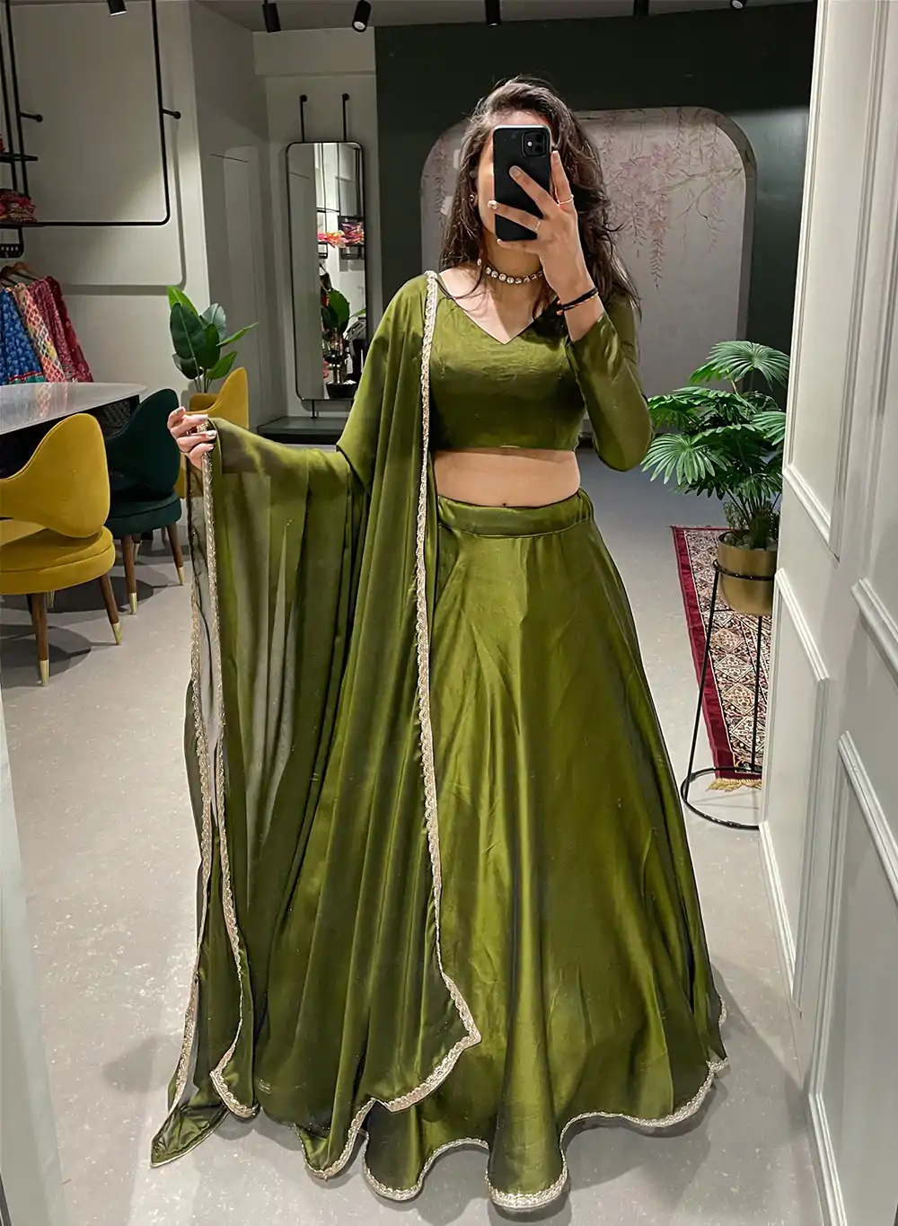 LNB 1227 Mahanadi Color Rangoli Silk Plain Lace Border Lehenga Choli Traditional Wear, Festive, Party, Wedding, Events Expected 4-6 Working Days @1799/- | Lehenga, Bollywood Lehenga, Creative Lehenga, Designer Lehenga, Embroidered Lehenga, Party Wear Lehenga