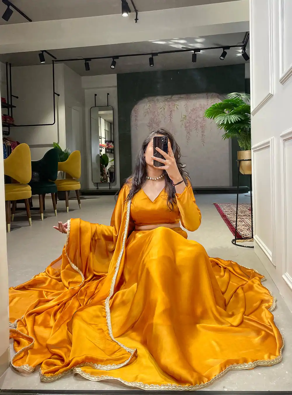 LNB 1227 Mustard Color Rangoli Silk Plain Lace Border Lehenga Choli Traditional Wear, Festive, Party, Wedding, Events etc. Expected 4-6 Working Days @1799/- | Lehenga, Bollywood Lehenga, Creative Lehenga, Designer Lehenga, Embroidered Lehenga, Party Wear Lehenga