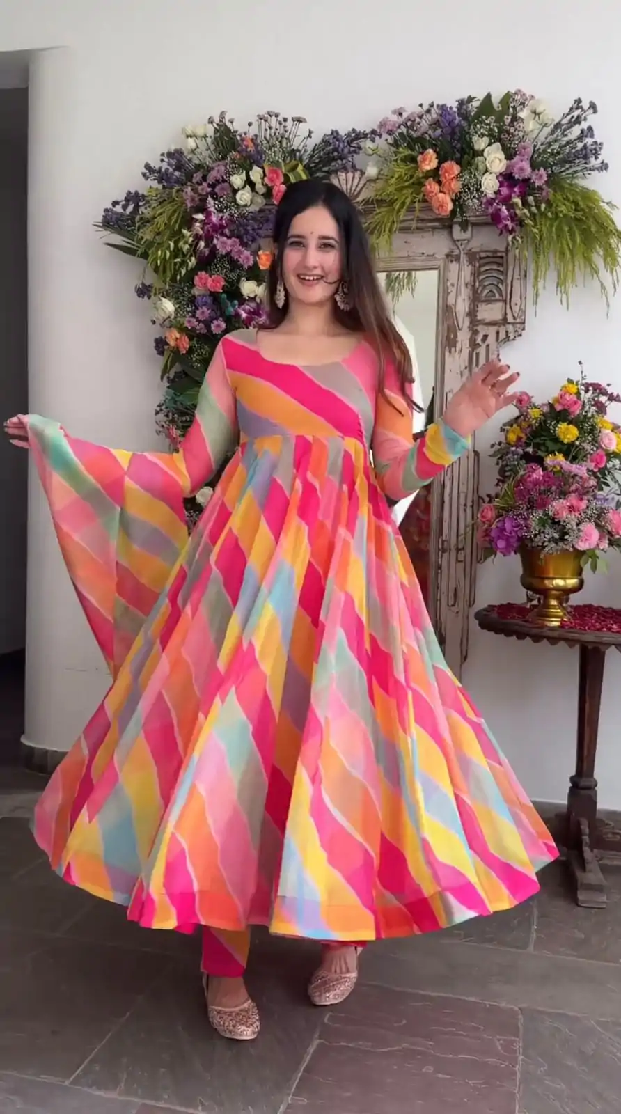 KD 1341 Malty Color Tabby Silk Digital Printed Salwar Suit Casual, Wedding, Party, Events Etc. Expected Delivery 4-6 Working Days 1799/- | Casual Suits, Jump Suits, Salwar suit, Creative suits, Designer Suits, Palazzo Suits, Party Wear Suits, Patiala Suits, Straight Suits