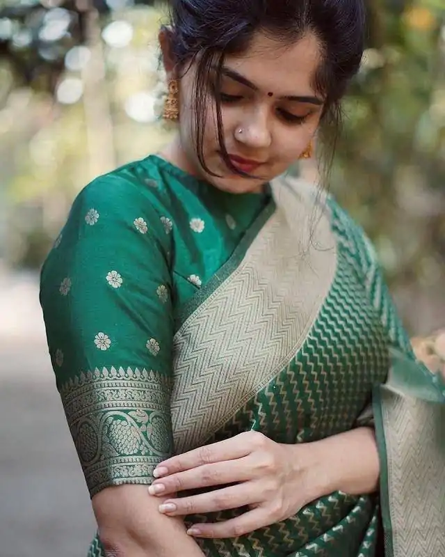 DDF PAYAL GreenColor Soft Lichi Silk Ordinary Design Rich Pallu Saree Casual, Party Wear, Events, Festivals Etc. Expected Delivery 4-6 Working Days 1349/ | Designer Sarees, Embroidered Sarees, Sarees, Bollywood Sarees, Creative Sarees, Ethnic Saree, Modern Digital sarees, Party Wear Sarees