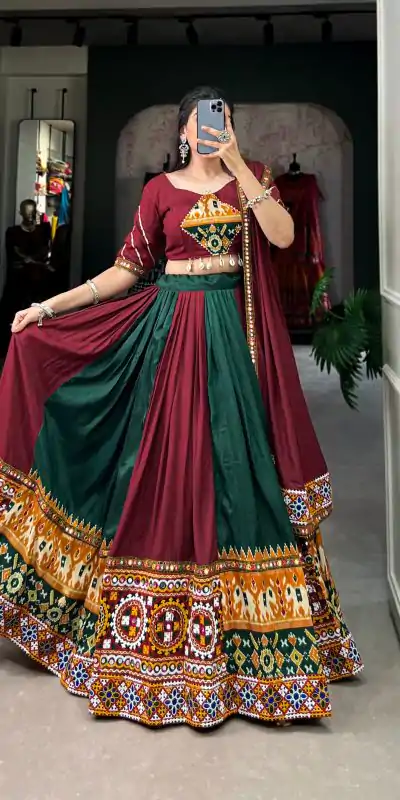 LNB 1617 Maroon  Color Rayon Printed Silk Work Lehenga Choli Festive Party Wedding, Events etc. Delivery 4-6 Working Days @4399/- | Lehenga, Bollywood Lehenga, Creative Lehenga, Designer Lehenga, Embroidered Lehenga, Party Wear Lehenga