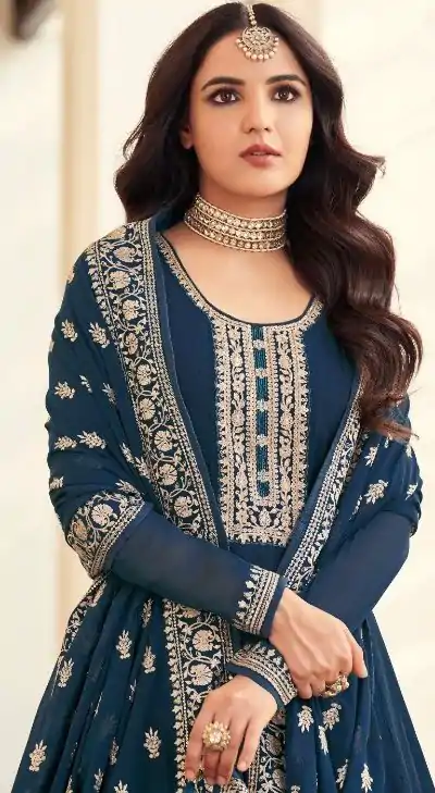 FC AM 16061 Navy Blue Color Vaishnavi Net Embroidery Salwar Suit Wedding, Party, Festive events, Expected Delivery  4-6 Working Days @2649 | Casual Suits, Salwar suit, Creative suits, Designer Suits, Palazzo Suits, Party Wear Suits, Patiala Suits, Straight Suits