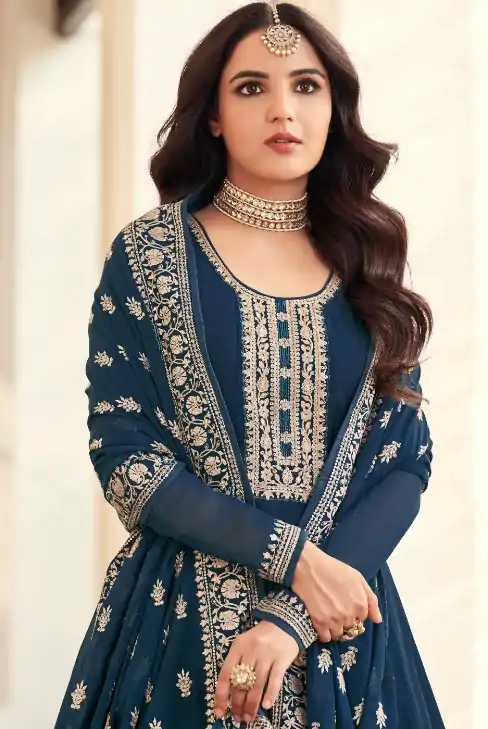 FC AM 16061 Navy Blue Color Vaishnavi Net Embroidery Salwar Suit Wedding, Party, Festive events, Expected Delivery  4-6 Working Days @2649 | Casual Suits, Salwar suit, Creative suits, Designer Suits, Palazzo Suits, Party Wear Suits, Patiala Suits, Straight Suits