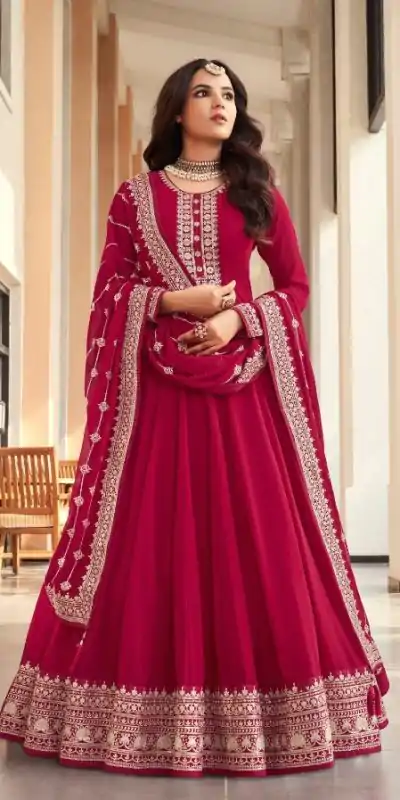 FC AM 16062 Red Color Vaishnavi Net Embroidery Salwar Suit Wedding, Party, Festive events, Expected Delivery 4-6 Working Days @2649 | Casual Suits, Salwar suit, Creative suits, Designer Suits, Palazzo Suits, Party Wear Suits, Patiala Suits, Straight Suits