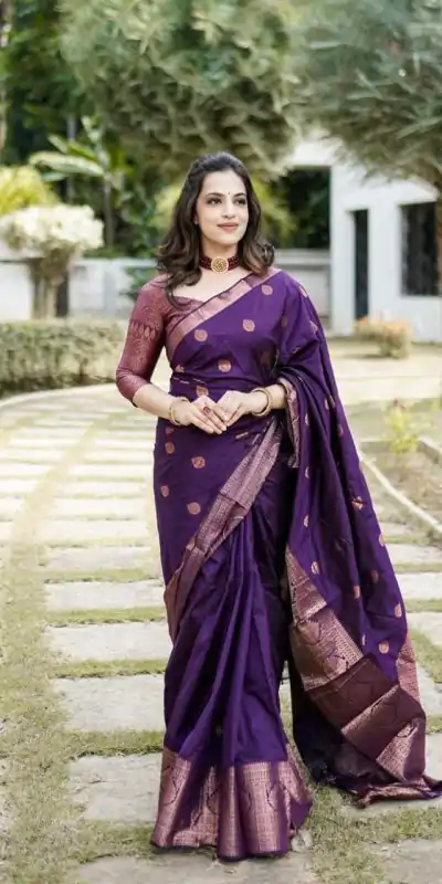 ES 8163 Royal Blue Color Soft Lichi Silk Butti Work Saree Casual, Wedding, Party, Festive, Events Etc. Expected Delivery 4-6 Working Days @1399/- | Designer Sarees, Embroidered Sarees, Sarees, Bollywood Sarees, Creative Sarees, Ethnic Saree, Modern Digital sarees, Party Wear Sarees