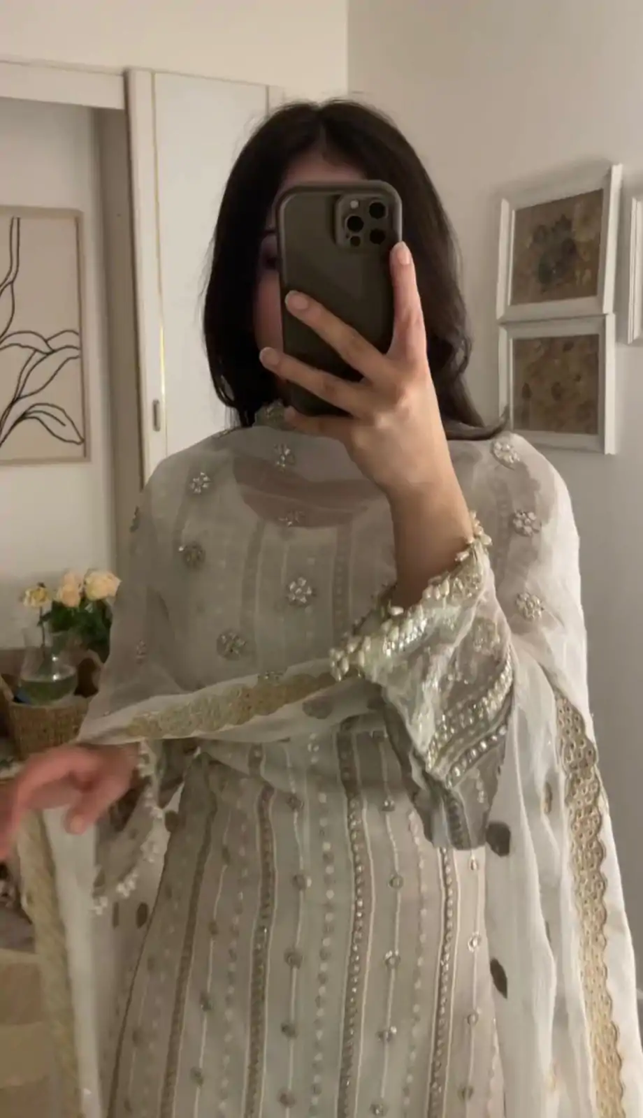 ZF 381 White Color Georgette Embroidery Sequence Salwar Suit Casual, Wedding, Party, Events Etc. Expected Delivery 4-6 Working Days 2399/- | Casual Suits, Jump Suits, Salwar suit, Creative suits, Designer Suits, Palazzo Suits, Party Wear Suits, Patiala Suits, Straight Suits