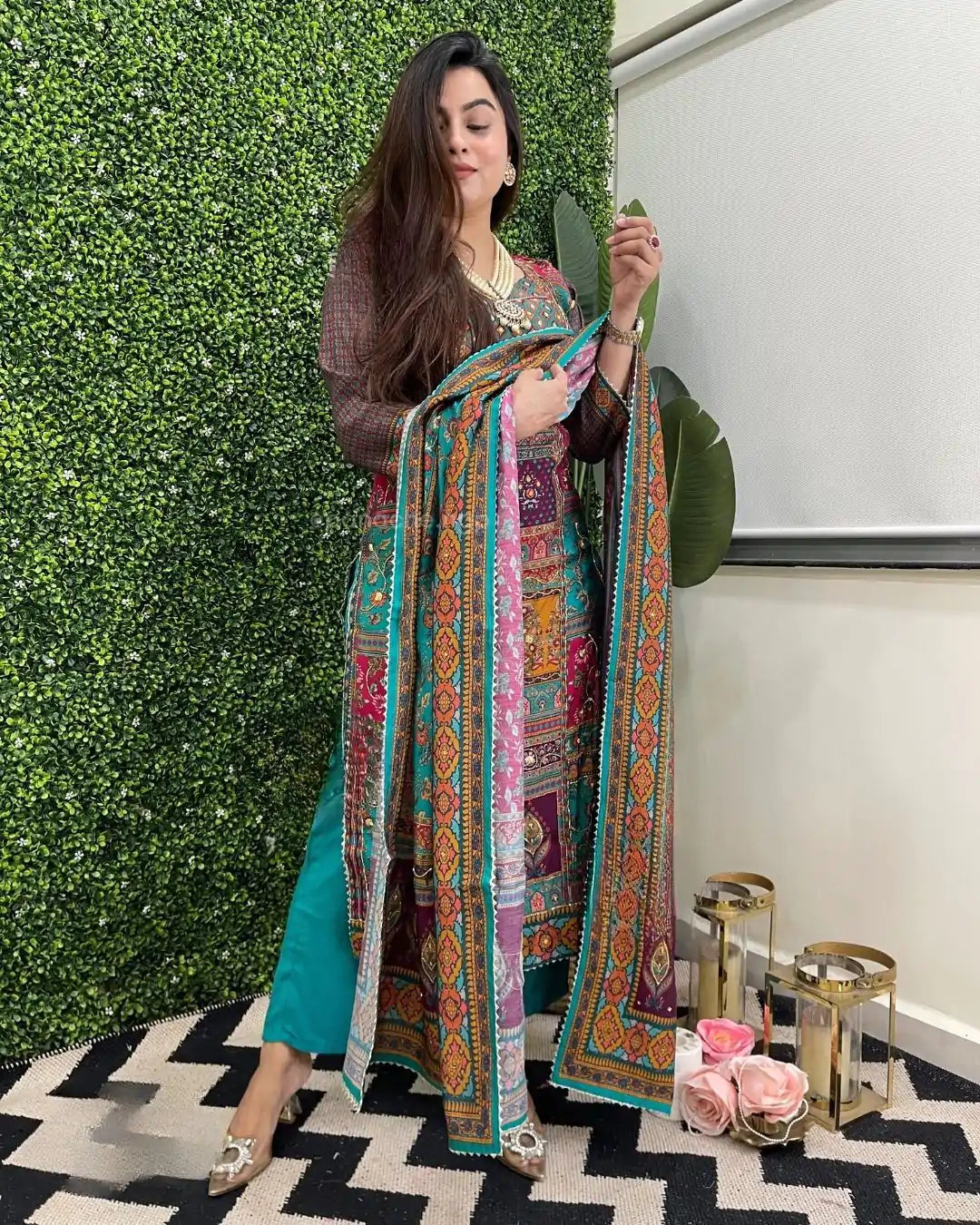 LG 1859 Blue color Maslin Printed Real Mirror Work Salwar Suit Casual, Wedding, Party, Festive, Events . Expected Delivery  4-6 Working Days @1899/- | Casual Suits, Salwar suit, Creative suits, Designer Suits, Palazzo Suits, Party Wear Suits, Patiala Suits, Straight Suits