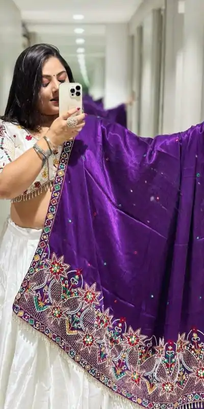 PC N01 White Color Chinon Heavy Embroidery Sequence Lehenga Choli Casual, Party Wear, Events, Festivals Wear Expected Delivery 4-6 Working Days @2429/- | Lehenga, Bollywood Lehenga, Creative Lehenga, Designer Lehenga, Embroidered Lehenga, Party Wear Lehenga