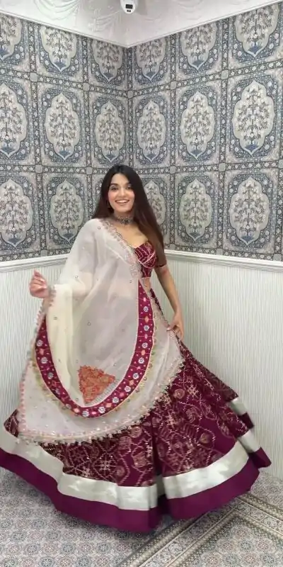 LG 613 Maroon Color Rayon Printed Silk Work Lehenga Choli Festive Party Wedding, Events etc. Delivery 4-6 Working Days @1999/- | Lehenga, Bollywood Lehenga, Creative Lehenga, Designer Lehenga, Embroidered Lehenga, Party Wear Lehenga