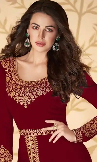 FC ASHIRWAD 7216 Red Color Georgette Embroidery Sharara Suit Wedding, Party, Festive Expected Delivery 4-6 Working Days  @2299/- | Casual Suits, Jump Suits, Salwar suit, Creative suits, Designer Suits, Palazzo Suits, Party Wear Suits, Patiala Suits, Straight Suits