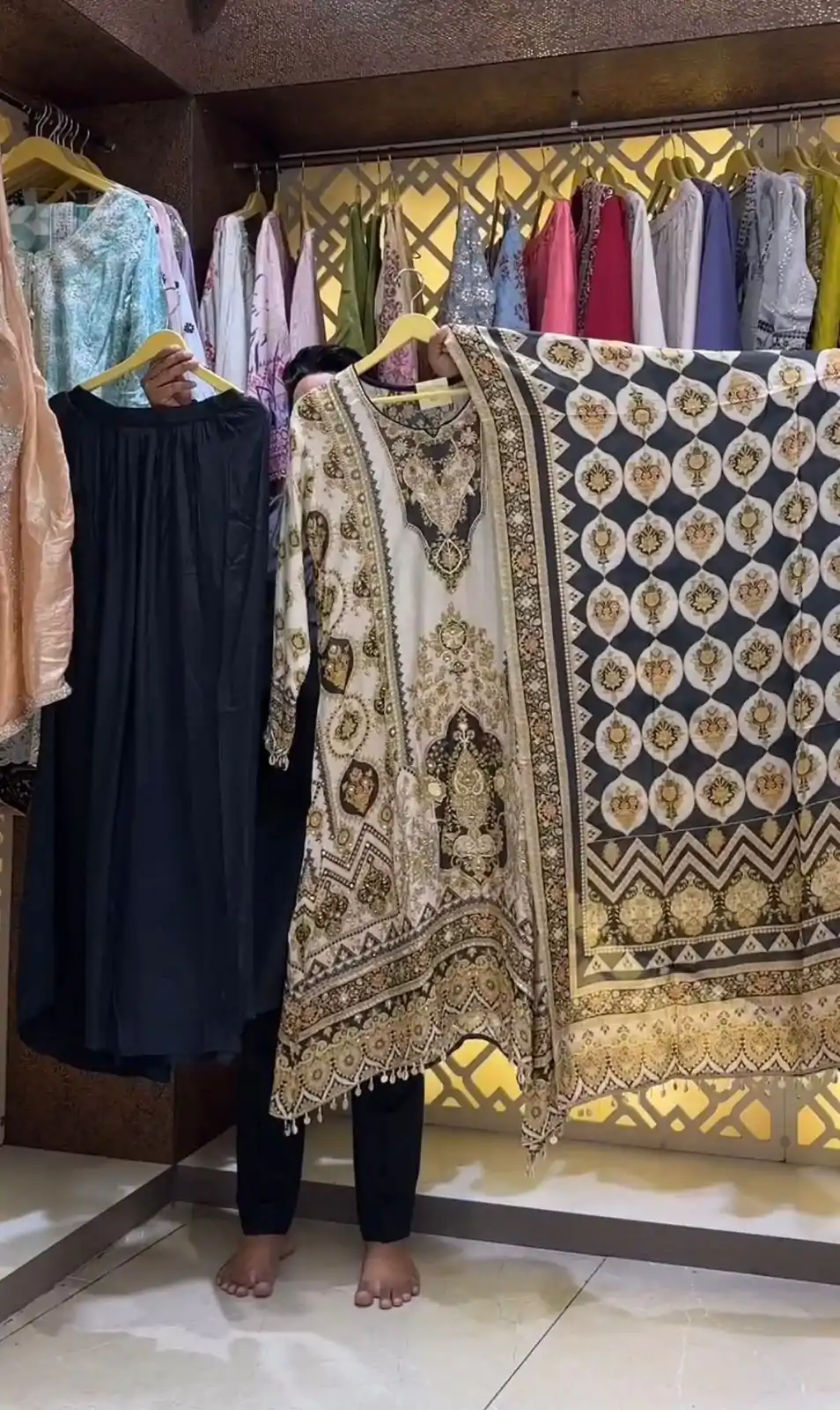 AD 166 Black Color Chinon Silk Digital Printed Work Sharara Suit Casual, Wedding, Party, Festive, Events Etc. Expected Delivery 4-6 Working Days @1949/- | Casual Suits, Jump Suits, Salwar suit, Creative suits, Designer Suits, Palazzo Suits, Party Wear Suits, Patiala Suits, Straight Suits