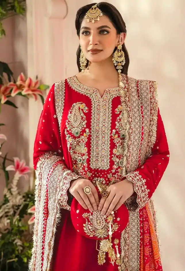 FC MARIA-A 1074 Red Color Georgette Embroidery Work Salwar Suit Wedding, Party, Festive events, Expected Delivery  4-6 Working Days @2149 | Casual Suits, Salwar suit, Creative suits, Designer Suits, Palazzo Suits, Party Wear Suits, Patiala Suits, Straight Suits