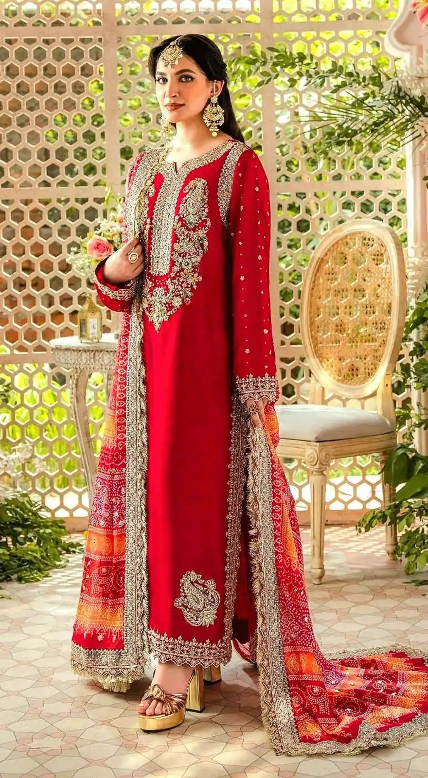 FC MARIA-A 1074 Red Color Georgette Embroidery Work Salwar Suit Wedding, Party, Festive events, Expected Delivery  4-6 Working Days @2149 | Casual Suits, Salwar suit, Creative suits, Designer Suits, Palazzo Suits, Party Wear Suits, Patiala Suits, Straight Suits