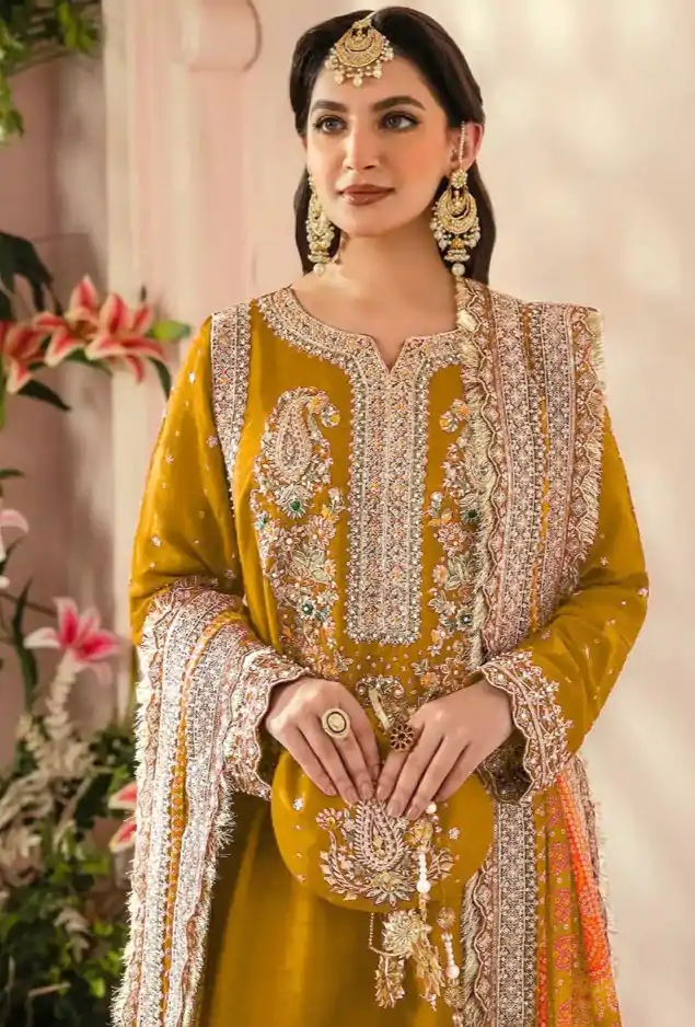 FC MARIA-A 1074 Yellow Color Georgette Embroidery Work Salwar Suit Wedding, Party, Festive events, Expected Delivery  4-6 Working Days @2149 | Casual Suits, Salwar suit, Creative suits, Designer Suits, Palazzo Suits, Party Wear Suits, Patiala Suits, Straight Suits