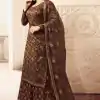 FC L.t 5406 Coffee Color Jacquard Silk Georgette Diamond Sharara Suit Wedding, Party, Festive Expected Delivery 4-6 Working Days  @2999/- | Casual Suits, Jump Suits, Salwar suit, Creative suits, Designer Suits, Palazzo Suits, Party Wear Suits, Patiala Suits, Straight Suits