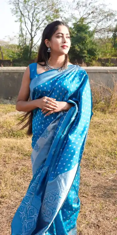 DDF 1009 Sky Blue Color Soft Lichi Silk Ordinary Design Rich Pallu Saree Casual, Party Wear, Events, Festivals Etc. Expected Delivery 4-6 Working Days 1349/ | Designer Sarees, Embroidered Sarees, Sarees, Bollywood Sarees, Creative Sarees, Ethnic Saree, Modern Digital sarees, Party Wear Sarees