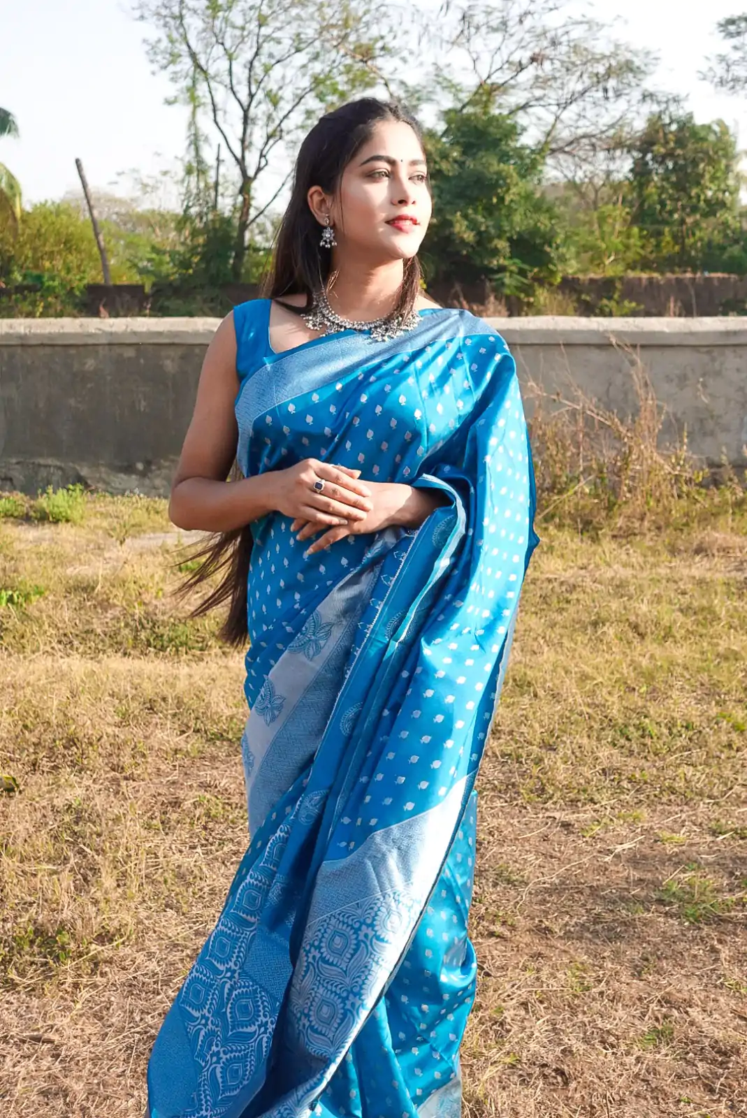 DDF 1009 Sky Blue Color Soft Lichi Silk Ordinary Design Rich Pallu Saree Casual, Party Wear, Events, Festivals Etc. Expected Delivery 4-6 Working Days 1349/ | Designer Sarees, Embroidered Sarees, Sarees, Bollywood Sarees, Creative Sarees, Ethnic Saree, Modern Digital sarees, Party Wear Sarees