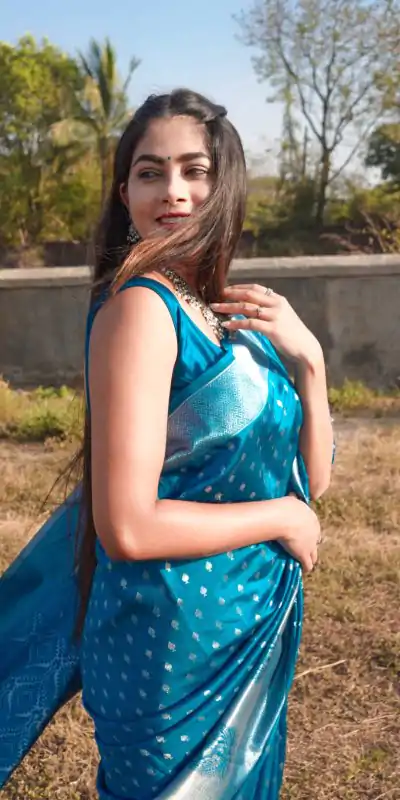 DDF 1009 Sky Blue Color Soft Lichi Silk Ordinary Design Rich Pallu Saree Casual, Party Wear, Events, Festivals Etc. Expected Delivery 4-6 Working Days 1349/ | Designer Sarees, Embroidered Sarees, Sarees, Bollywood Sarees, Creative Sarees, Ethnic Saree, Modern Digital sarees, Party Wear Sarees
