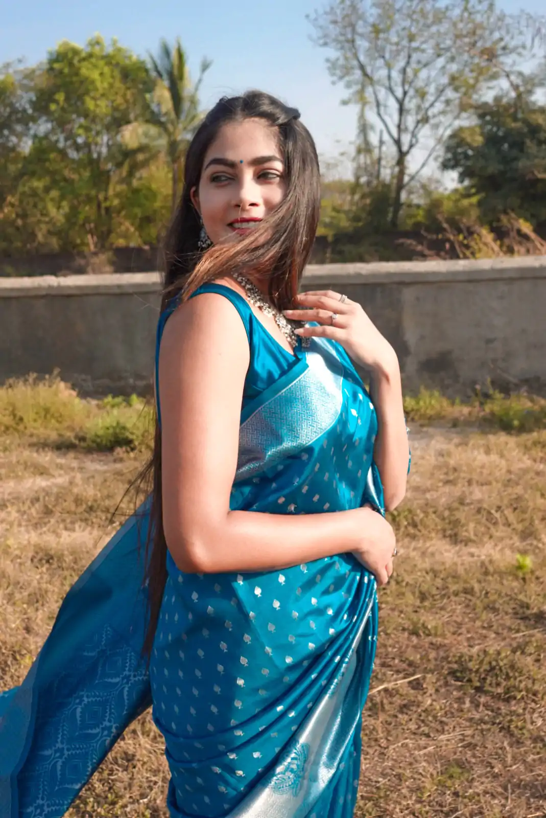 DDF 1009 Sky Blue Color Soft Lichi Silk Ordinary Design Rich Pallu Saree Casual, Party Wear, Events, Festivals Etc. Expected Delivery 4-6 Working Days 1349/ | Designer Sarees, Embroidered Sarees, Sarees, Bollywood Sarees, Creative Sarees, Ethnic Saree, Modern Digital sarees, Party Wear Sarees