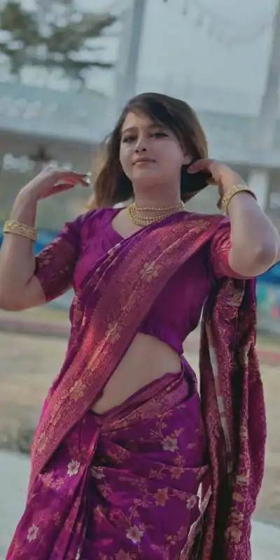 DDF Purple Flower Color Banarasi Soft Silk Ordinary Design Saree Casual, Party Wear, Events, Festivals Etc. Expected Delivery 4-6 Working Days 1499/- Only | Designer Sarees, Embroidered Sarees, Sarees, Bollywood Sarees, Creative Sarees, Ethnic Saree, Modern Digital sarees, Party Wear Sarees