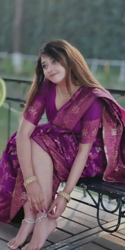 DDF Purple Flower Color Banarasi Soft Silk Ordinary Design Saree Casual, Party Wear, Events, Festivals Etc. Expected Delivery 4-6 Working Days 1499/- Only | Designer Sarees, Embroidered Sarees, Sarees, Bollywood Sarees, Creative Sarees, Ethnic Saree, Modern Digital sarees, Party Wear Sarees