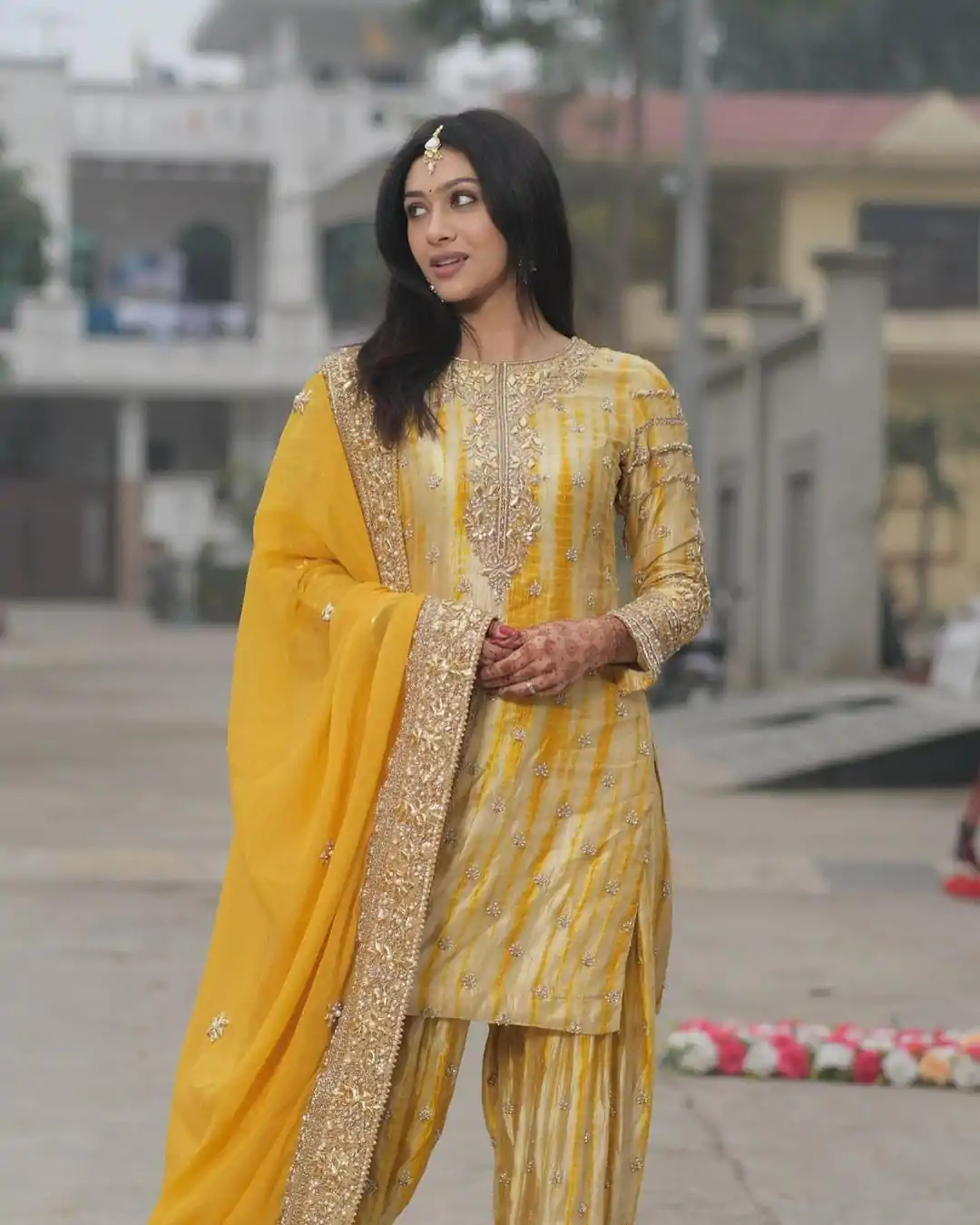 SSR 480 Yellow Color Chinnon Embroidery Sequence Salwar Suit Wedding, Party, Festive, Events Expected Delivery 4-6 Working Days @ 2499/- | Casual Suits, Jump Suits, Salwar suit, Creative suits, Designer Suits, Palazzo Suits, Party Wear Suits, Patiala Suits, Straight Suits
