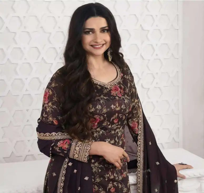 FC Swara 65583 Coffee Color Vichitra Digital Print Embroidery Salwar Suit Wedding, Party, Festive events, etc.  Expected Delivery  4-6 Working Days @2699/- | Casual Suits, Jump Suits, Salwar suit, Creative suits, Designer Suits, Palazzo Suits, Party Wear Suits, Patiala Suits, Straight Suits