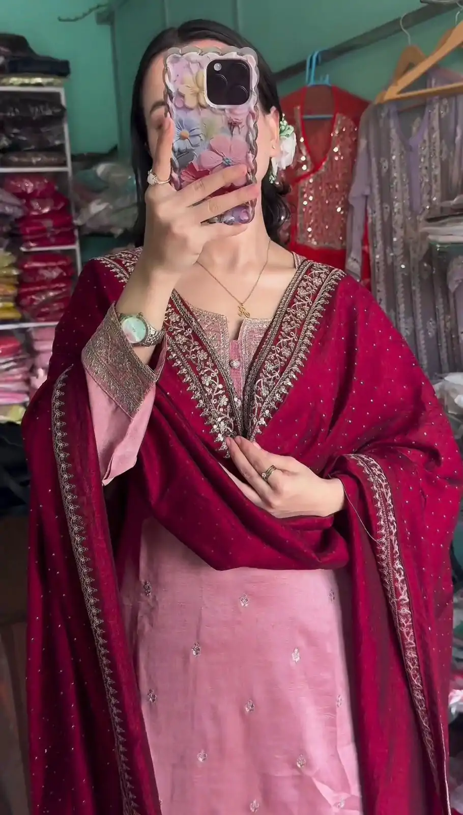 SRK 5140 Peach Color Pure Chinnon Silk Embroidery Sequence Salwar Suit Wedding, Party, Festive, Events Expected Delivery 4-6 Working Days @ 1899/- | Casual Suits, Jump Suits, Salwar suit, Creative suits, Designer Suits, Palazzo Suits, Party Wear Suits, Patiala Suits, Straight Suits