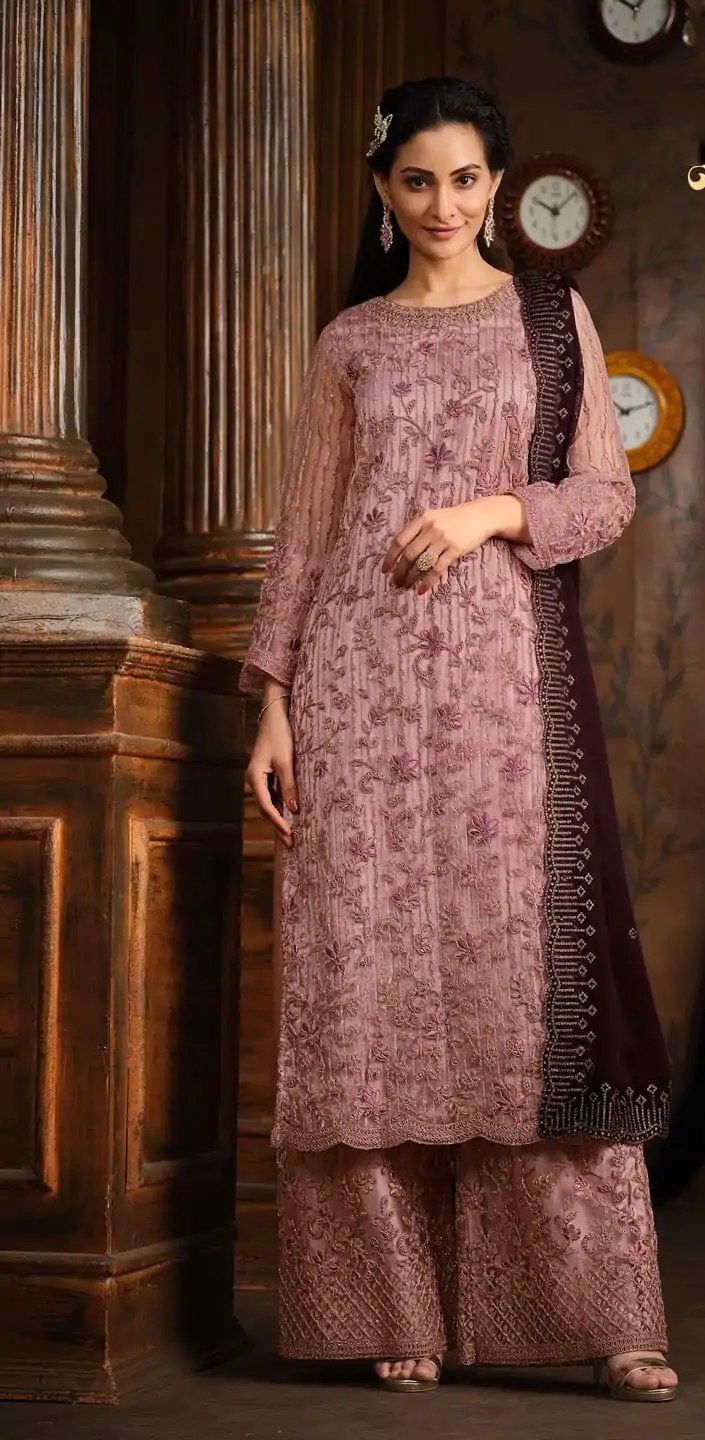 FC Vippul 5396 Purple Color Heavy Net Coding Sequence Embroidery Salwar Suit Wedding, Party, Festive events, Expected Delivery  4-6 Working Days @2849 | Casual Suits, Salwar suit, Creative suits, Designer Suits, Palazzo Suits, Party Wear Suits, Patiala Suits, Straight Suits