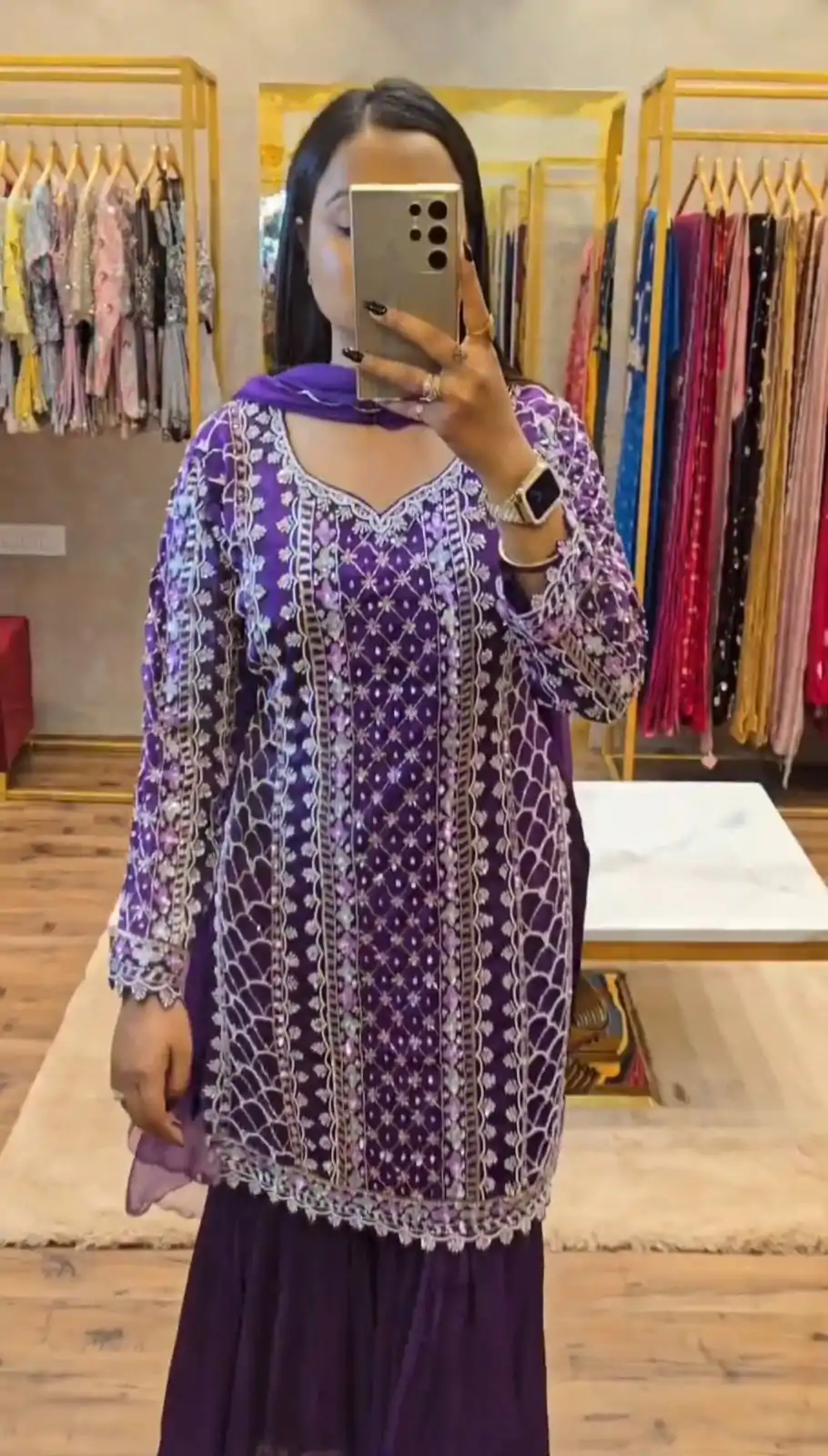 1RTC 5722 Violet Color Chinon Silk Thread With Sequence Salwar Suit Wedding, Party, Festive, Events Etc. Expected Delivery 4-6 Working Days @2149/- | Casual Suits, Jump Suits, Salwar suit, Creative suits, Designer Suits, Palazzo Suits, Party Wear Suits, Patiala Suits, Straight Suits