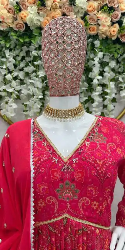 RTC 5575 Pink Color Foix Georgette Digital Printed Salwar Suit Wedding, Party, Festive, Events Etc. Expected Delivery 4-6 Working Days @2049/- | Casual Suits, Salwar suit, Creative suits, Designer Suits, Palazzo Suits, Party Wear Suits, Patiala Suits, Straight Suits