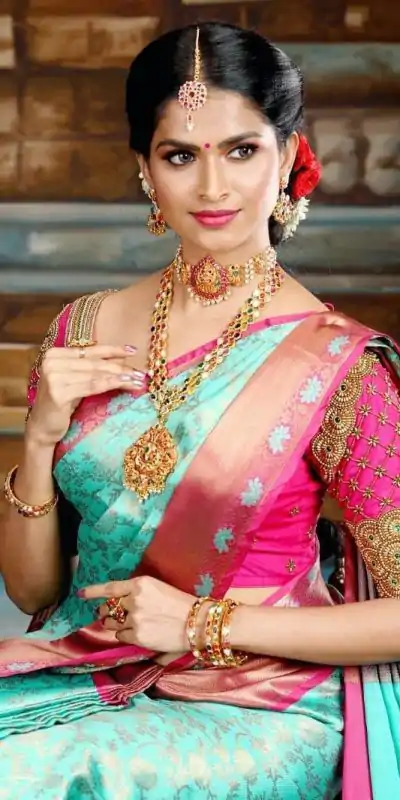 KP 4090 Firozi Color Soft Lichi Silk Jacquard On All Over Saree Casual, Party Wear, Wedding, Events Etc. Expected Delivery 4-6 Working Days @1499/- | Designer Sarees, Embroidered Sarees, Sarees, Bollywood Sarees, Creative Sarees, Ethnic Saree, Modern Digital sarees, Party Wear Sarees