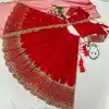 ZF 204 Red Color Faux Georgette Heavy Embroidery Sequence Work Lehenga Choli Wedding, Party, Events Etc. Expected Delivery 4-6 Working Days 1899/- | Lehenga, Bollywood Lehenga, Creative Lehenga, Designer Lehenga, Embroidered Lehenga, Party Wear Lehenga