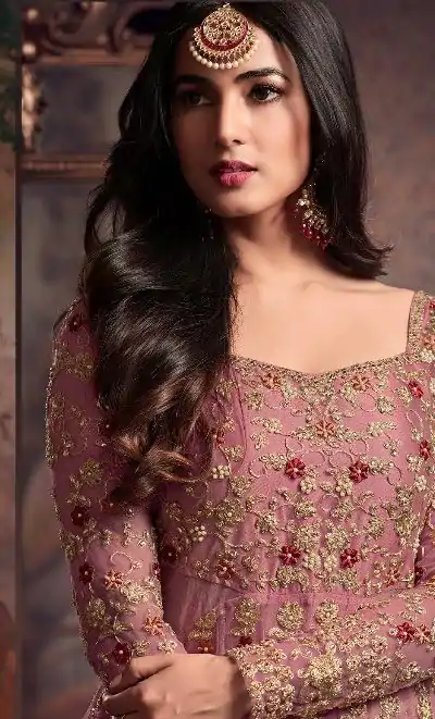 FC 5608 Pink Color Heavy Net Embroidery Sequence Salwar Suit Wedding, Party, Festive events, etc.  Expected Delivery  4-6 Working Days @3199/- | Casual Suits, Jump Suits, Salwar suit, Creative suits, Designer Suits, Palazzo Suits, Party Wear Suits, Patiala Suits, Straight Suits